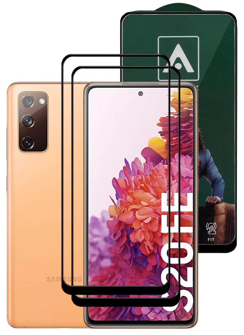 أكاليكس قطعتين، حماية شاشة، لهاتف سامسونج جالاكسي S20 FE، جودة ممتازة. - Image 1