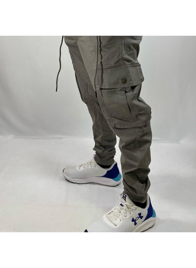 TJ's Originals PREMIUM GREY CARGO PANTS - Image 5