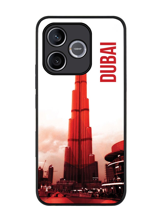 Stylizedd For Honor 600 Lite / 500 Smart / Honor X80i Case,Slim fit Camera Protection, Shockproof Thin Phone cover  - Dubai - The Burj - Image 1
