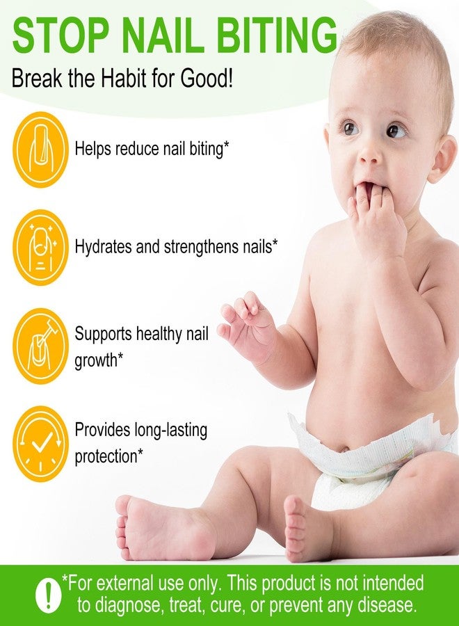 Boxania Nail Biting & Thumb Sucking Deterrent Deeply Nourish Care for Toddlers Children Adults - 7ml - Image 3