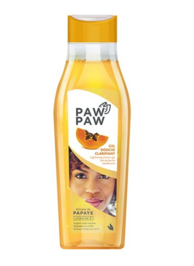 باو باو جل الاستحمام جل دوش كلاريفيانت للتفتيح مع البابايا 500 مل
