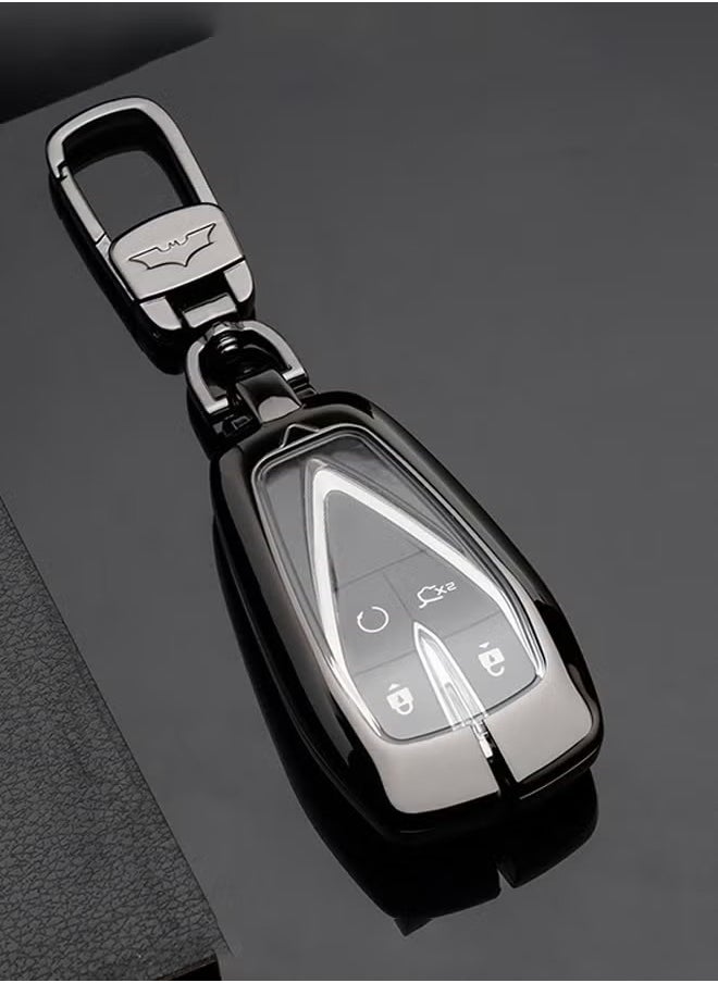 Generic - Suitable For Changan UNI/UNI-T/CS75/Eado Plus/UNI-K/CS85/Alsvin/UNI-V/CS95/CS35 key Protection Case High-end Zinc Alloy Car Key Case - Image 1