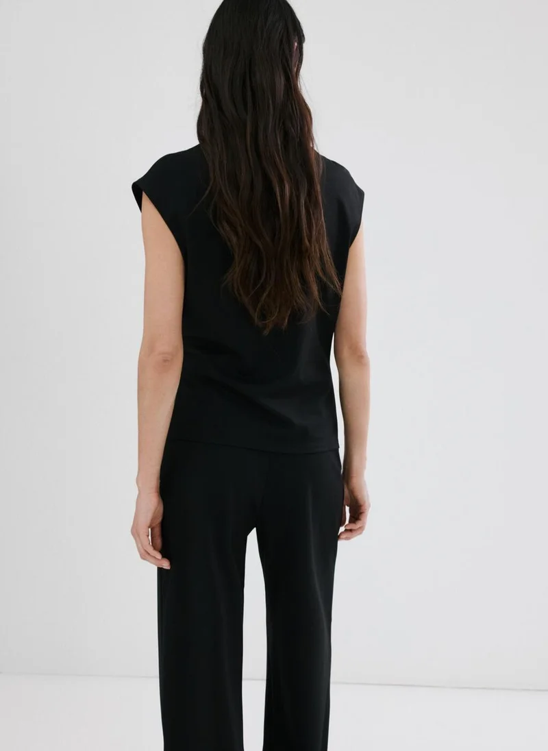 مانجو T-shirt with gathered details