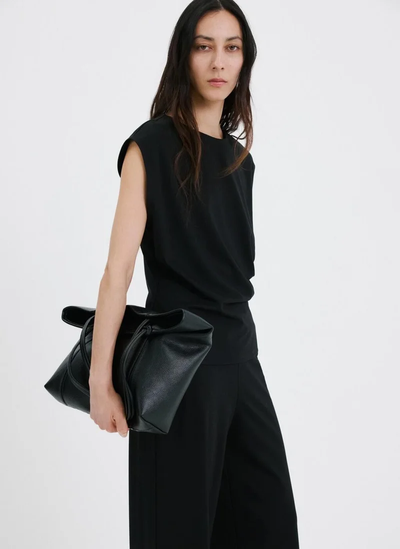 مانجو T-shirt with gathered details