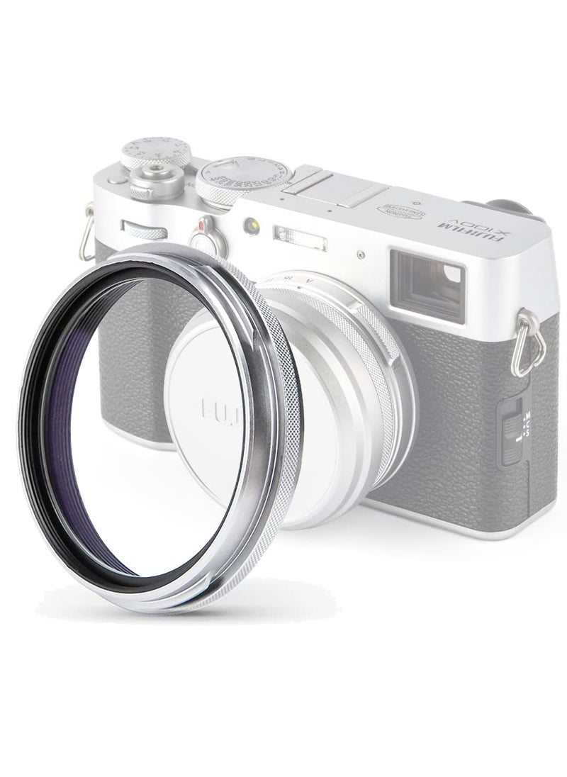 Kase Kase MCUV UV Protection Lens Filter for Fujifilm X100 Series Camera X100/X100S/X100F/X100T/X100V/X100VI - Silver Frame, Optical Glass HD Multi-Coated, Compact Camera Accessories  - Image 3
