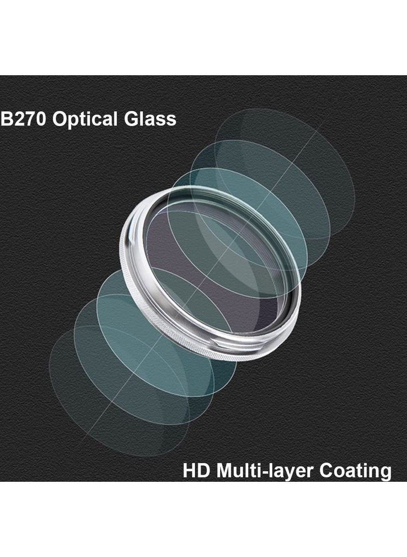 Kase Kase MCUV UV Protection Lens Filter for Fujifilm X100 Series Camera X100/X100S/X100F/X100T/X100V/X100VI - Silver Frame, Optical Glass HD Multi-Coated, Compact Camera Accessories  - Image 5