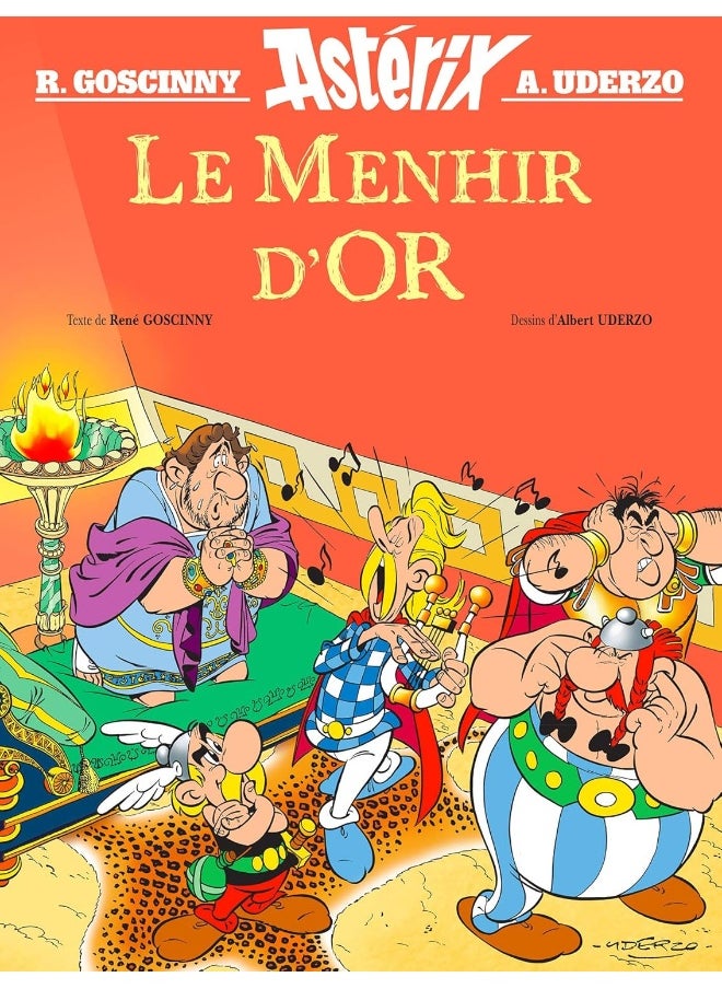 ASTERIX HORSSERIE LE MENHIR DOR 