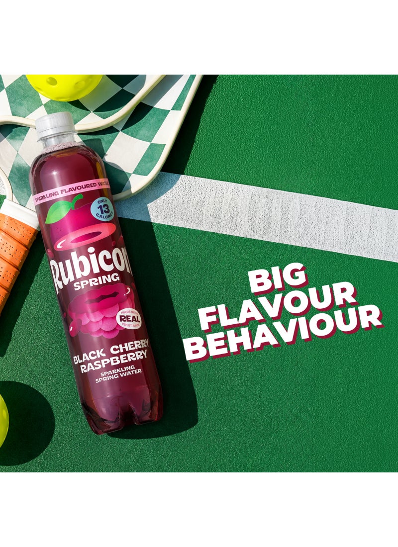 Rubicon Sparkling Spring Fruit Juice, Black Cherry & Raspberry, No Added Sugar - Image 5
