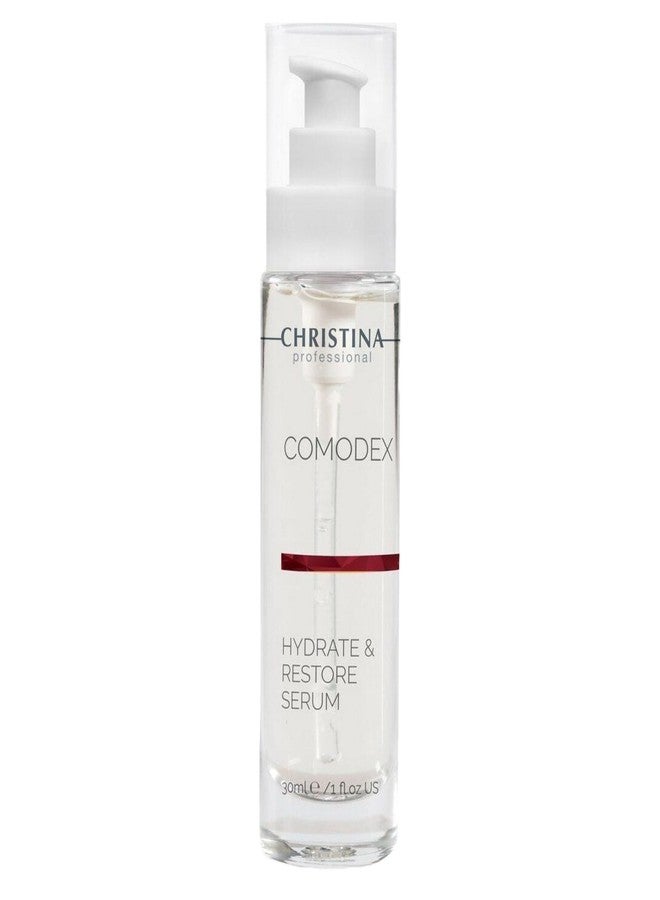 -CHRISTINA- Christina Comodex Hydrate & Restore Serum with Hyaluronic Acid - 30ml - Facial Hydrating Serum to Regenerate & Rejuvenate - For Dehydrated Oily, Open Pores, Combination, & Nomal Skin - Image 1