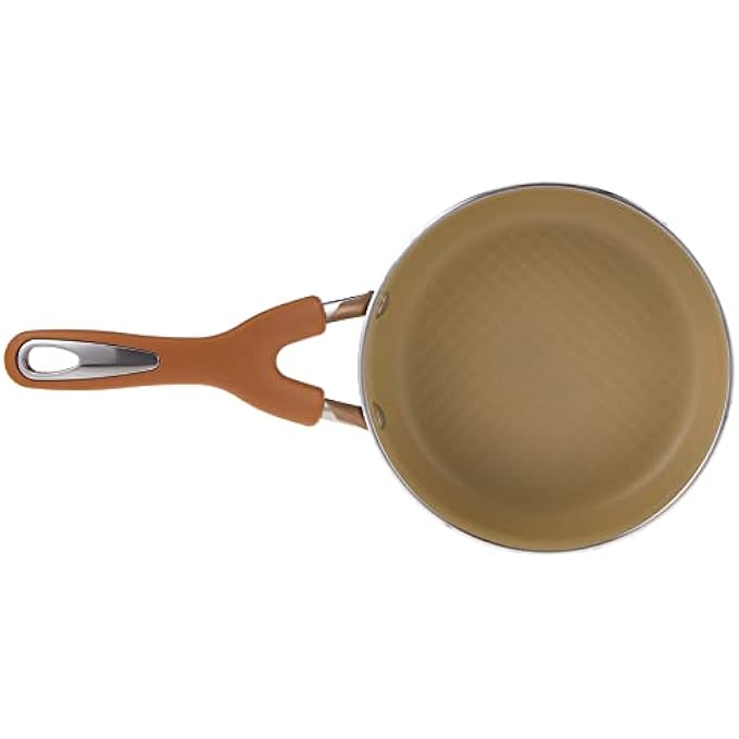 ماير طقم قدور صلصة من الألومنيوم غير لاصقة من قطعتين، كريمة My16863 - Image 4