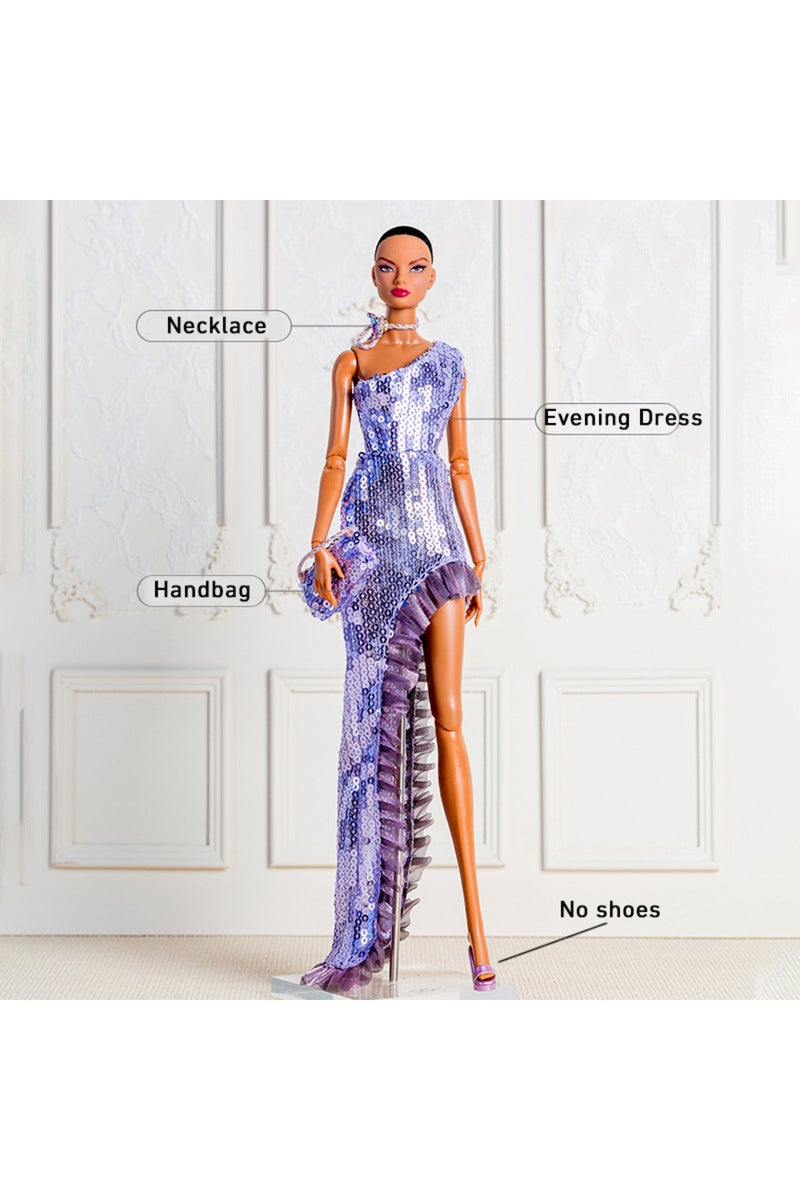 Not included doll Dinner Encounter-G 32cm Supermodel Doll Clothes Suit European Fashion Dinner Encou