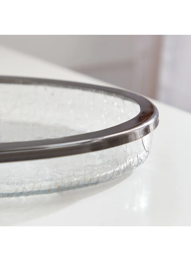 هوم بوكس Cristal Glass Bath Tray 19 x 19 x 4 cm