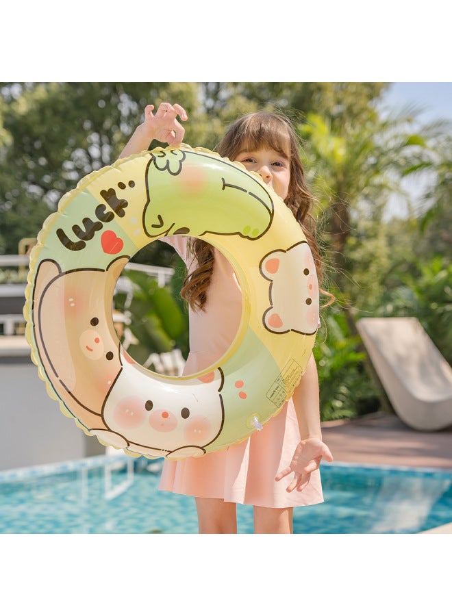 general Shinohara Children's Swimming Ring Cartoon Boys And Girls Inflatable Swimming Ring Thickened Underarm Ring Children's Swimming Equipment-Outer Diameter After Inflation:60#(2-4 Years Old)-Inside Diam - Image 2