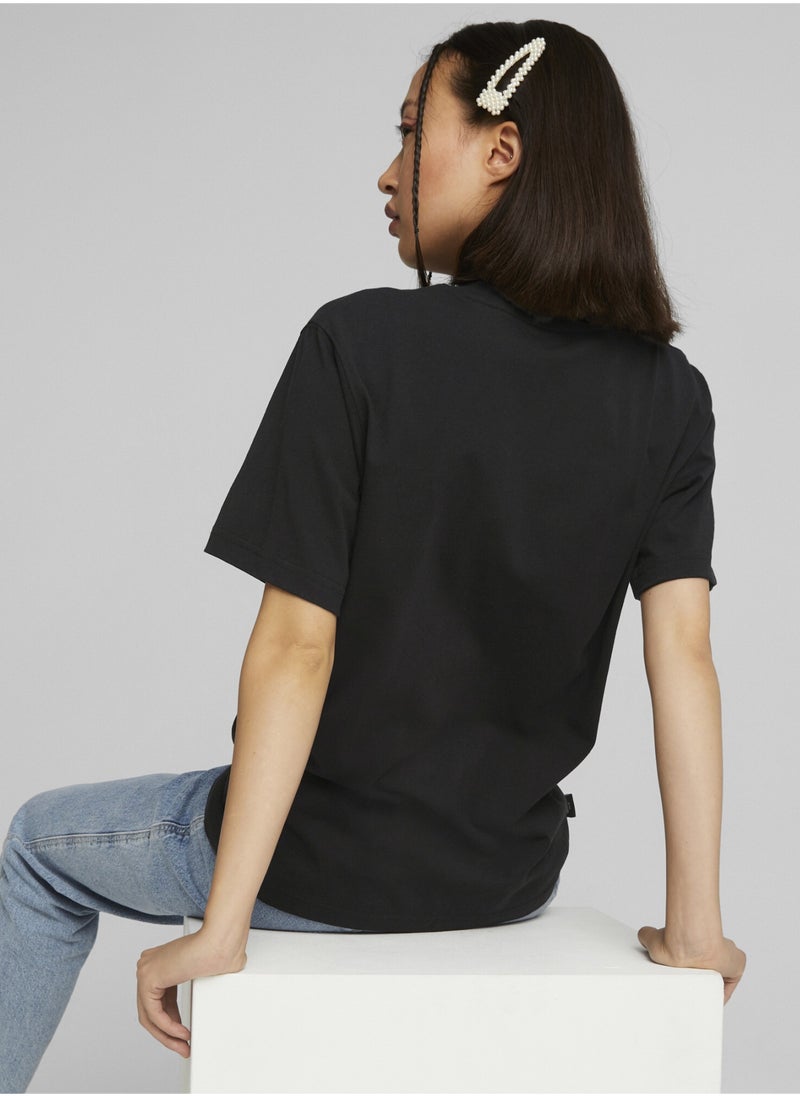 PUMA - DOWNTOWN Womens Relaxed Graphic T-Shirt - Image 1