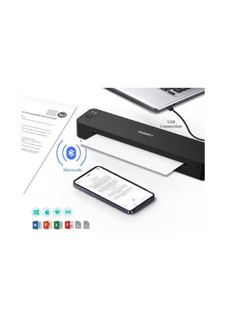 AIMO P832 PORTABLE A4 THERMAL TRANSFER PRINTER - Image 3