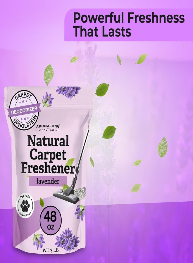 Aromasong بودرة مزيل الروائح للسجاد من أروما سونغ - عبوتين - 100% معطر سجاد باللافندر - آمن للحيوانات الأليفة - بودرة سجاد للتفريغ - فعالة في إزالة الروائح القوية وبول الحيوانات الأليفة - 13 أونصة. - Image 5