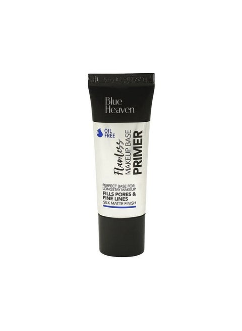 Flawless Makeup Base Primer | Smooth & Long-Lasting Base | Pores & Fine Lines Minimizer Primer For Face Makeup | Silk Matte Finish | Non-Greasy And Oil-Free | Silicon Gel-Based Infused With Aloe Extracts | 16Ml