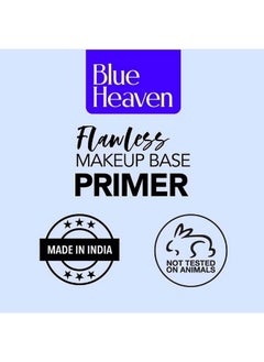 Blue Heaven Flawless Makeup Base Primer | Smooth & Long-Lasting Base | Pores & Fine Lines Minimizer Primer For Face Makeup | Silk Matte Finish | Non-Greasy And Oil-Free | Silicon Gel-Based Infused With Aloe Extracts | 16Ml  - Image 5
