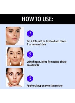 Blue Heaven Flawless Makeup Base Primer | Smooth & Long-Lasting Base | Pores & Fine Lines Minimizer Primer For Face Makeup | Silk Matte Finish | Non-Greasy And Oil-Free | Silicon Gel-Based Infused With Aloe Extracts | 16Ml  - Image 4