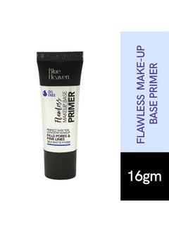 Blue Heaven Flawless Makeup Base Primer | Smooth & Long-Lasting Base | Pores & Fine Lines Minimizer Primer For Face Makeup | Silk Matte Finish | Non-Greasy And Oil-Free | Silicon Gel-Based Infused With Aloe Extracts | 16Ml  - Image 2