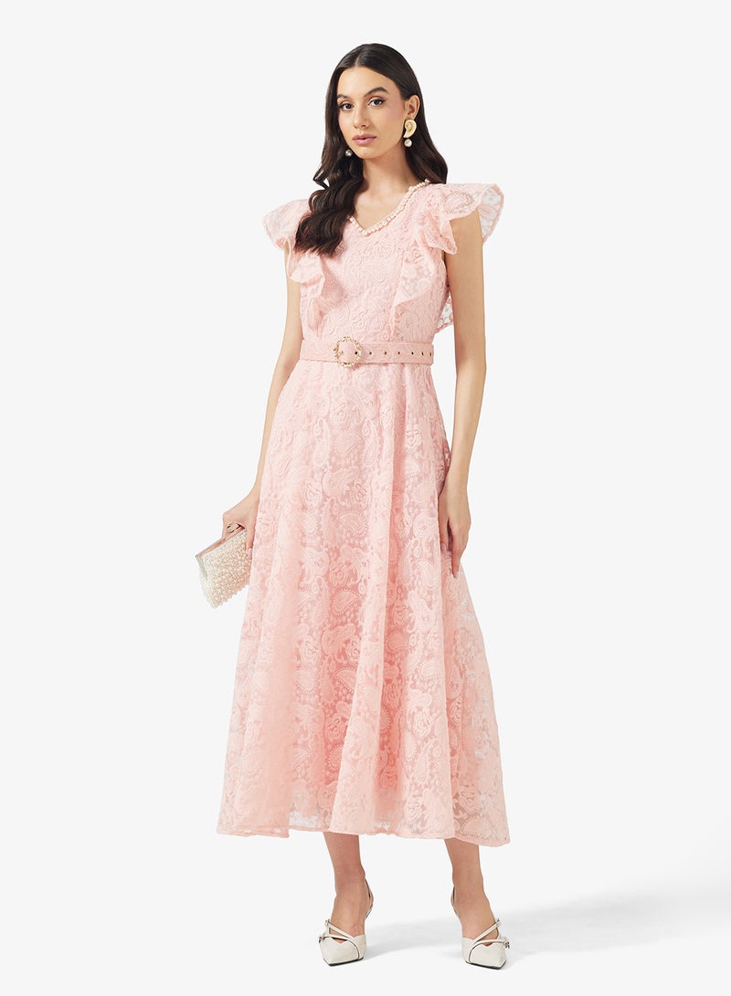 ELLA Lace A-line Dess - Image 1