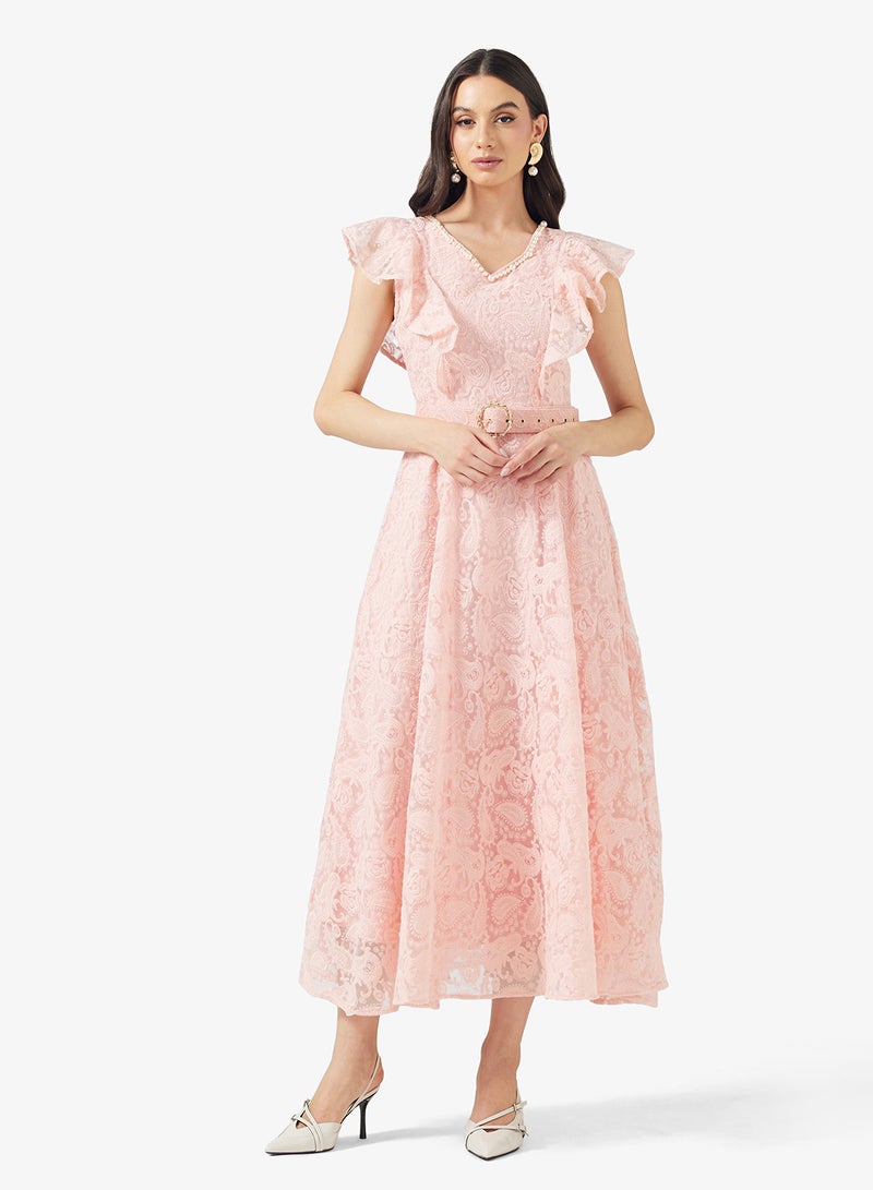 ELLA Lace A-line Dess - Image 4