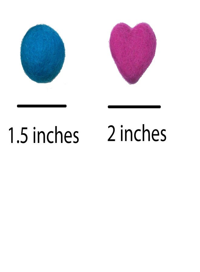 Mokoboho Toys for Cats and Kittens 100% Wool Felt Handmade in Nepal (8 Assorted) - Image 5