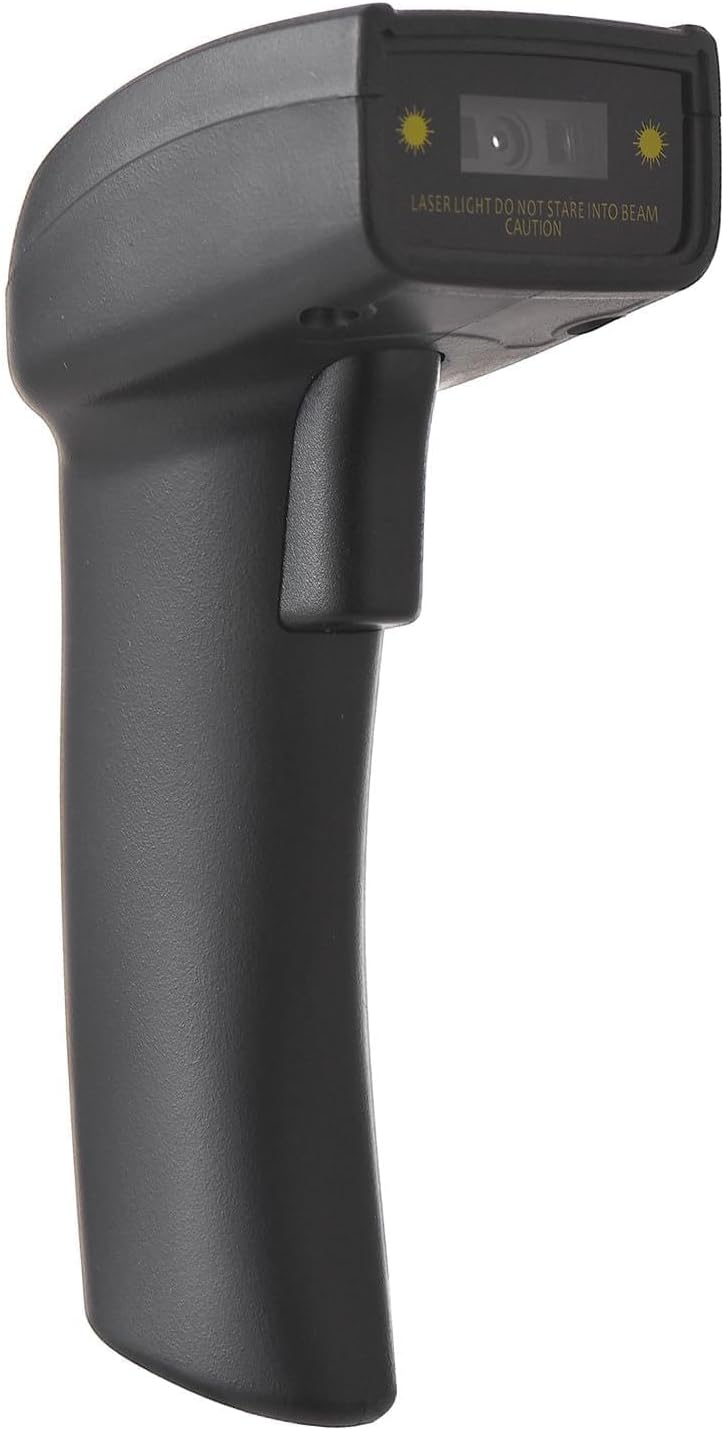 Sturdy 2D Wireless Barcode Scanner Handheld USB CCD Bar Code Reader Auto Actuator Scanning for Cosmetics Book Clothing Warehousing Red (2D Wireless & Wired) - Image 1