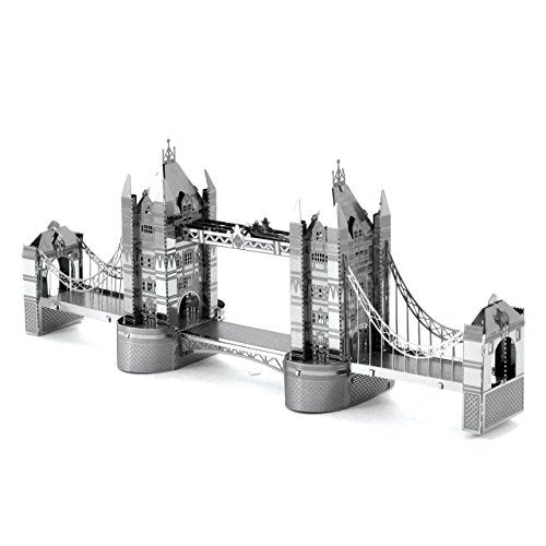 Fascinations Metal Earth London Tower Bridge 3D Metal Model Kit - Image 1