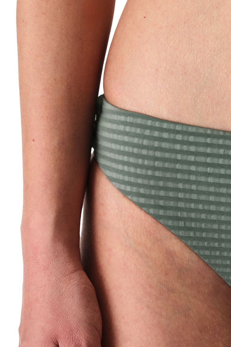 PENTI Rana Textured High Waist Bikini Bottom - Image 3