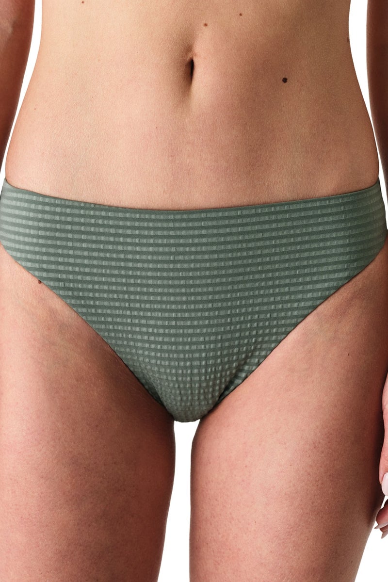 PENTI Rana Textured High Waist Bikini Bottom - Image 4