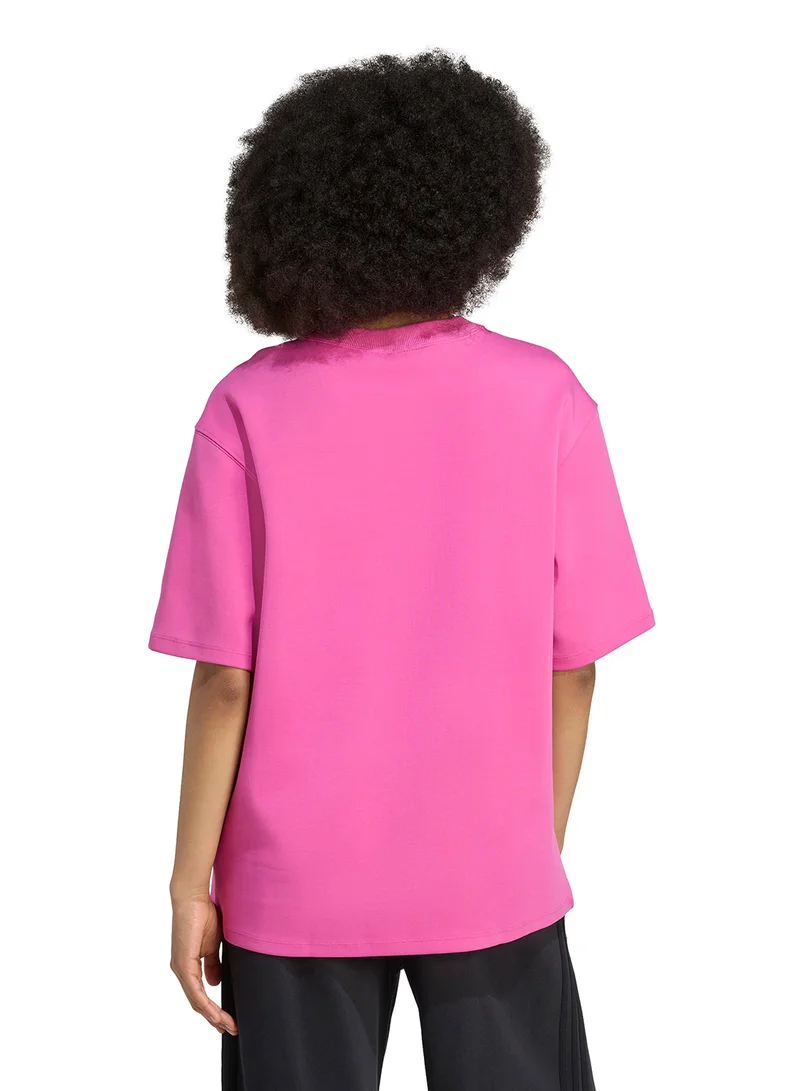 adidas Originals Adicolor Spacer Oversized Trefoil T-Shirt