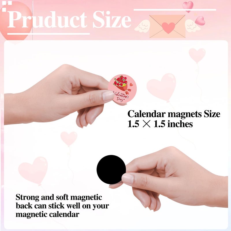Wxiben Holiday Magnets for Magnetic Calendar - 42Pcs Halloween Day of the Dead Veterans Day Thanksgiving Christmas Refrigerator Calendar Magnet Seasonal Magnetic for Classroom Home Festival Whiteboard - Image 2