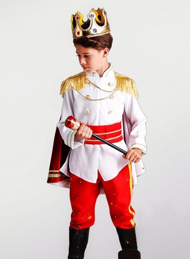 Children's Prince Charming Cosplay Costume, Boys King Performance Costume - Image 2