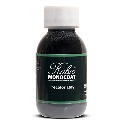 Rubio Monocoat Precolor Easy, Indoor Water-Based Wood Stain & Pre-Treatment, 20 ft² - Intense Grey | Quick-Dry, Eco-Friendly Pre-Color Bonding Stain for Indoor Use with Oil Plus 2C | 100 Milliliter - Image 1