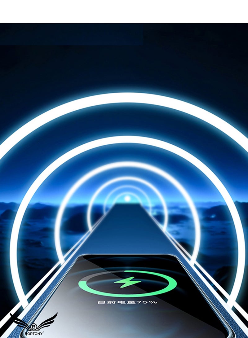 BORTONY iPhone 14 Pro Max Magnetic Phone Case, Compatible with Magsafe Charging & Accessories Protective Clear Back Case Cover for Apple iPhone 14 Pro Max - Image 2