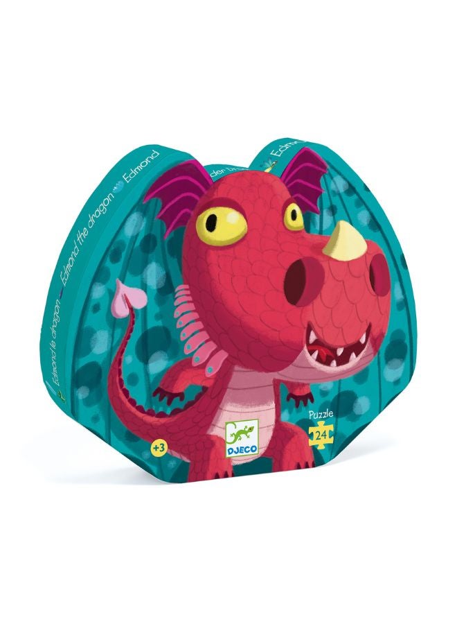 DJECO Edmond The Dragon Silhouette Puzzle - 24Pcs - Image 2