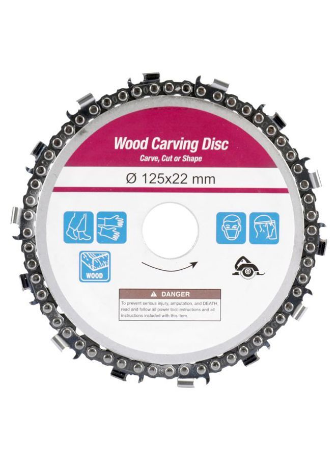 NIBEMINENT 14-Teeth Wood Carving Disc Multicolour 