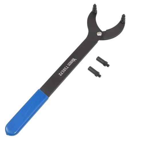 Yuesstloo مجموعة أدوات تغيير حزام توقيت المحرك Yuesstloo مع أداة تثبيت البكرة التوقيت، متوافقة مع VW Golf VAG 3036 T10172، مع قفازات - Image 2