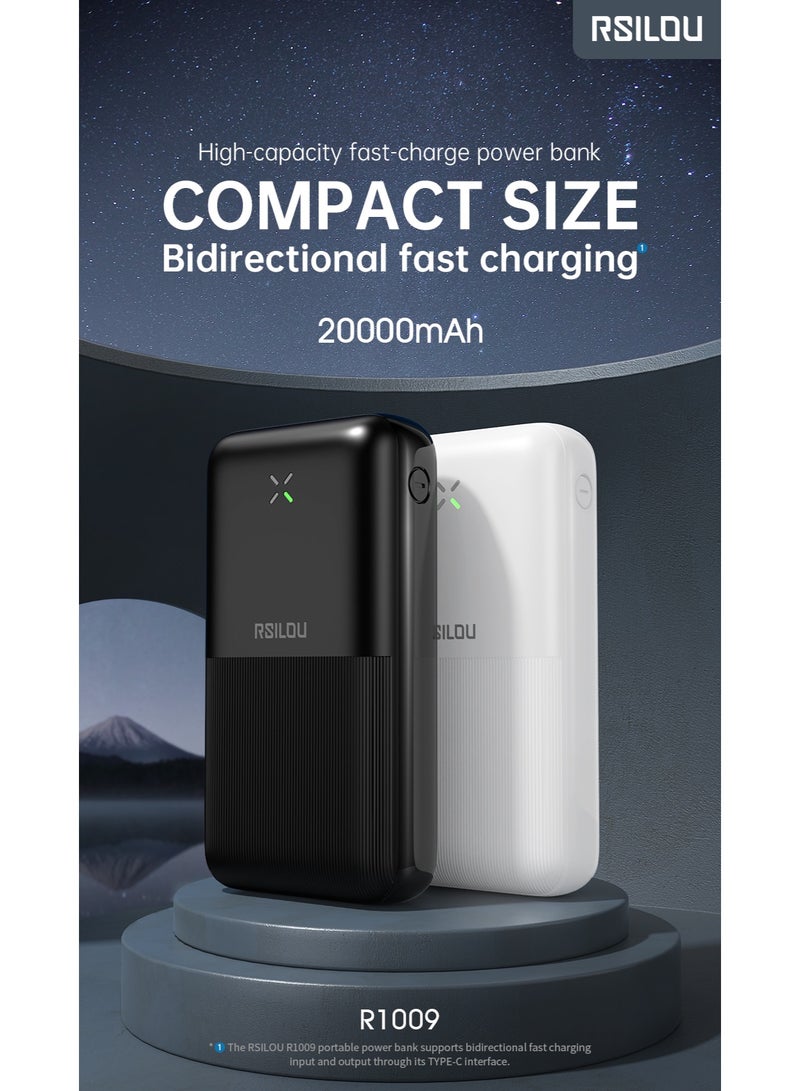 rsilou RSILOU R1009 20000mAh Dual-port Fast charging Power Bank - Image 4