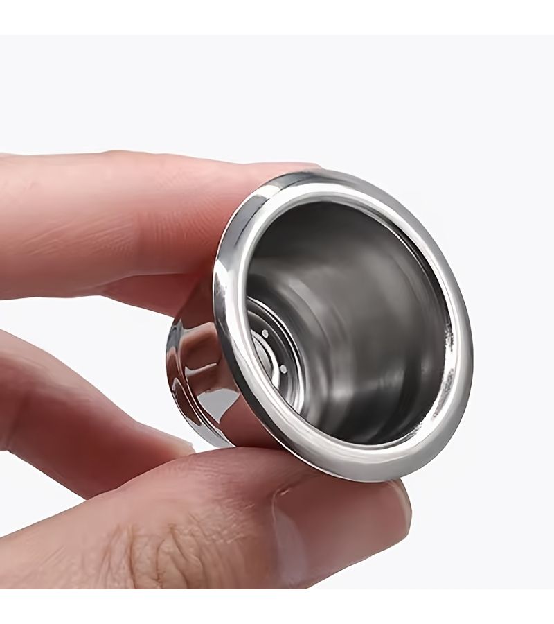 30ML 8Reusable Stainless Steel Coffee Capsule For Nesxx Filter Coffee Machine Silvery - Image 5