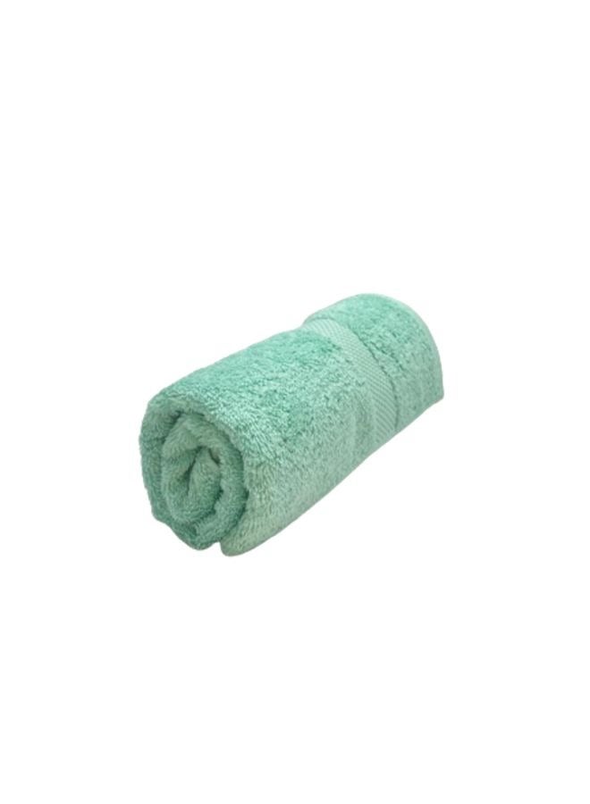 BYFT Gardenia (Green) Premium Hand Towel (50 x 100 Cm -Set of 1) 100% Cotton, Highly Absorbent and Ultrasoft Bath Linen with Diamond Dobby -550 Gsm - Image 4