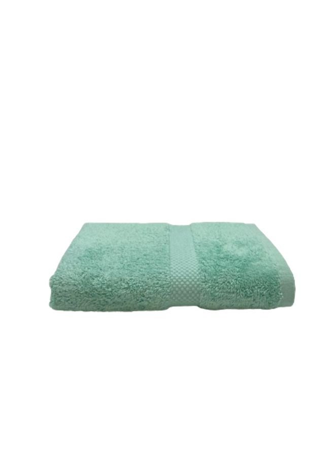 BYFT Gardenia (Green) Premium Hand Towel (50 x 100 Cm -Set of 1) 100% Cotton, Highly Absorbent and Ultrasoft Bath Linen with Diamond Dobby -550 Gsm - Image 2