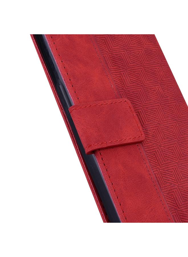 اس-توب جراب لهاتف OnePlus Nord CE 2 Lite 5G، جراب هاتف جلدي منقوش هندسيًا - Image 4