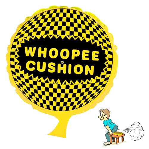 sicitu Whoopee Cushion 9 Whoopie Cushion Fart Toy Self Inflating Woopie Cushion for Kids Adult Teens Make Great Big Mega Woopy Fart Sounds Funny Fart Game Prank Gag White Elephant Gifts - Image 1