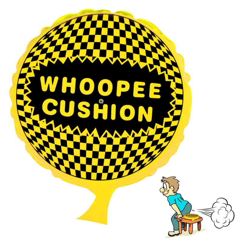 sicitu Whoopee Cushion 9 Whoopie Cushion Fart Toy Self Inflating Woopie Cushion for Kids Adult Teens Make Great Big Mega Woopy Fart Sounds Funny Fart Game Prank Gag White Elephant Gifts - Image 3