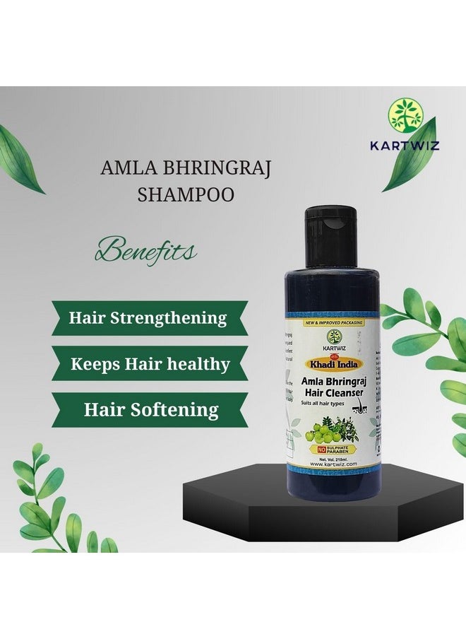 Khadi Natural Herbal - Amla And Bhringraj Shampoo (840 Ml) - Image 1