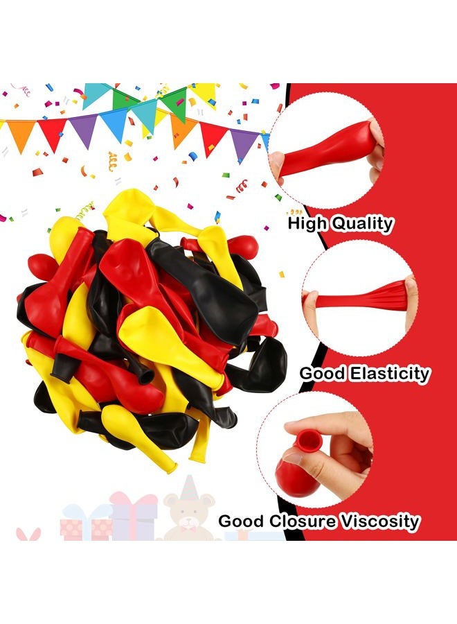 Sumind 121 قطعة زينة بالونات سباق سيارات لعيد الميلاد لوازم حفلات سيارات زينة عيد الميلاد بالونات سباق بالونات فويل مربعة لزينة عيد ميلاد سيارات السباق - Image 5