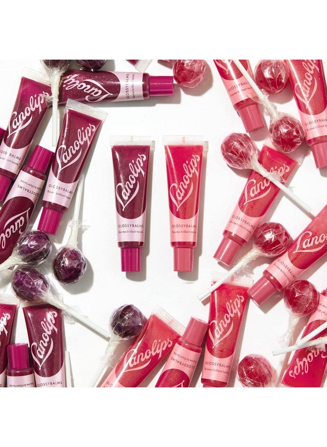 Lanolips Glossybalm Berry Ultra Hydrating Lip Gloss For Dry Chapped Cracked Lips Flavored Natural Lip Balm With Lanolin Vitamin E & Mica For Lip Care & Shine (12.5G/0.44Oz) - Image 3
