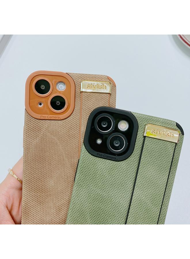 S-TOP Case For iPhone 14 Pro Max Wrist Strap TPU Leather Phone Case - Image 5